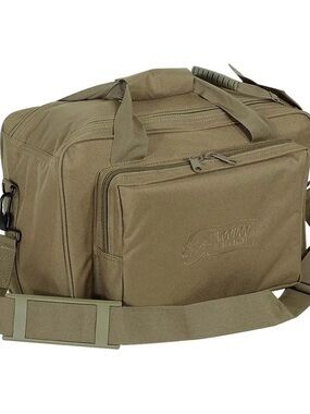 Voodoo Tactical Two-In-One Full Size Range Bag, Coyote, new